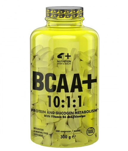 4+ NUTRITION BCAA+ 10:1:1 / 240 Tabs.