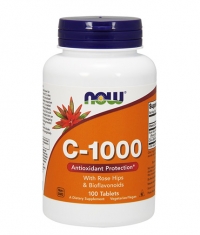NOW Vitamin C-1000 /Rose Hips/ 100 Tabs.