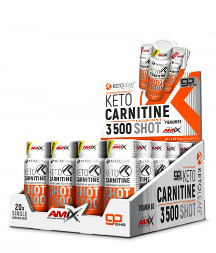 amix KetoLean® Keto Carnitine Shot 3500 / 20 x 60 ml