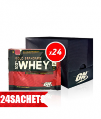 OPTIMUM NUTRITION 100% Whey Gold Standard sachet 24x30g / Box