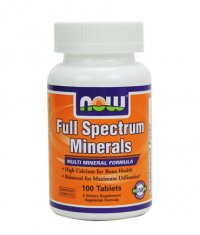 NOW Full Spectrum Minerals 100 Tabs.