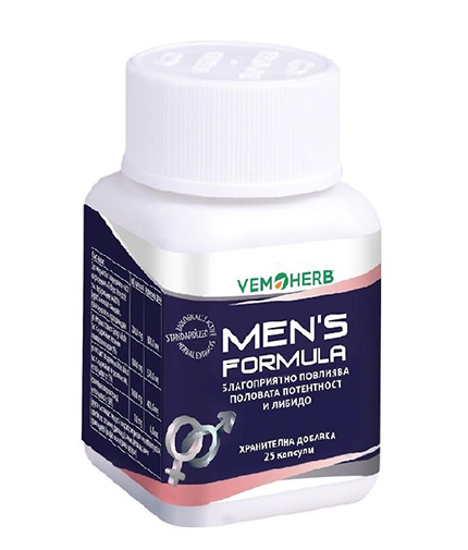 VEMOHERB Men’s Formula / 25 Caps