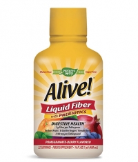 NATURES WAY Alive! Liquid Fiber With Prebiotics / 480 ml