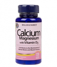 HOLLAND AND BARRETT Calcium Magnesium with Vitamin D3 / 120 Caps
