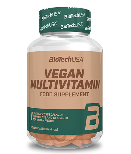 biotech-usa Vegan Multivitamin / 60 Tabs