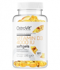 OSTROVIT PHARMA Vitamin D3 4000 IU / 120 Softgels