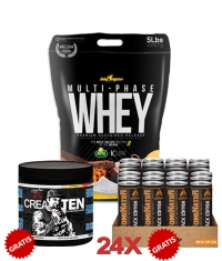 PROMO STACK PACHET WHEY + ENERGY 3+1 GRATIS