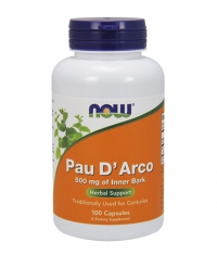 NOW Pau D' Arco 500 mg. / 100 Caps.
