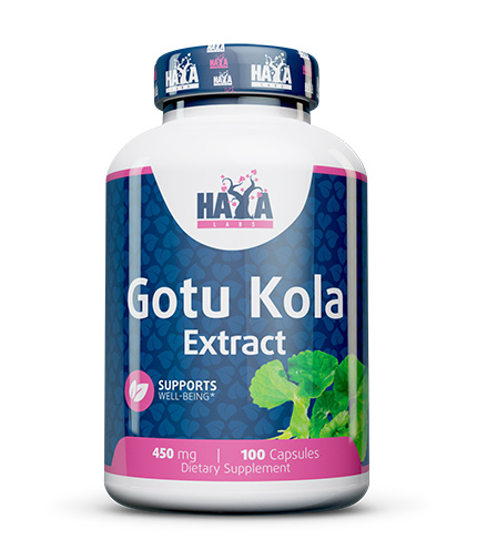 HAYA LABS Gotu Kola Extract / 100 Caps.