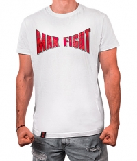 MAX FIGHT White T-shirt / Logo Camouflage
