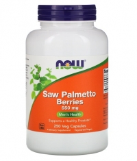 NOW Saw Palmetto Berries 550 mg / 250 VCaps