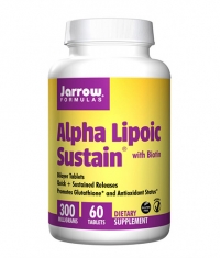 Jarrow Formulas Alpha Lipoic Sustain 300 mg + Biotin / 60 Tabs