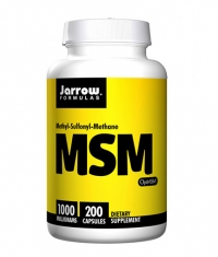 Jarrow Formulas MSM (Methyl-Sulfonyl-Methane Sulfur) 1000 mg / 200 Vcaps