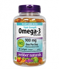 WEBBER NATURALS Omega-3 Triple Strength / 80 Softgels