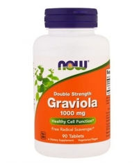 NOW Graviola 1000 mg / 90 Tabs