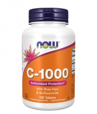 NOW Vitamin C-1000 /Rose Hips/ 100 Tabs.