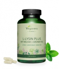 VEGAVERO L-lysine + Melissa and Green Tea / 180 Caps