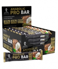 KEVIN LEVRONE Black Line / Anabolic Pro / Protein Bar Box / 24 x 55 g