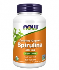NOW Spirulina 500mg. / 200 Tabs.