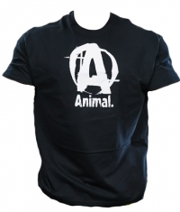 UNIVERSAL ANIMAL Basic Logo Tee Black