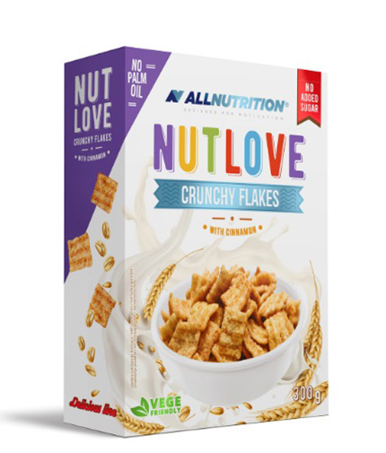 ALLNUTRITION NutLove Crunchy Flakes with Cinnamon