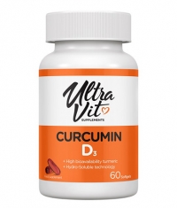 VPLAB UltraVit Curcumin D3 / 60 Softgels