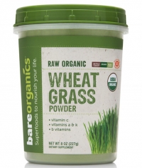 BAREORGANICS Wheat Grass Powder