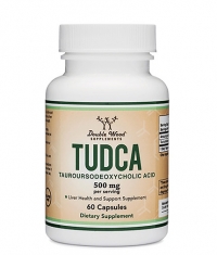 DOUBLE WOOD TUDCA (Tauroursodeoxycholic acid) 500 mg / 60 Caps
