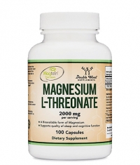 DOUBLE WOOD Magnesium L-Threonate / 100 Caps