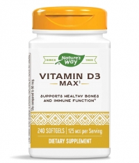 NATURES WAY Vitamin D3 5000 IU / 240 Soft.