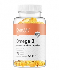 OSTROVIT PHARMA Omega 3 500 mg | Easy To Swallow / 90 Softgels