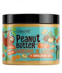 OSTROVIT PHARMA Peanut Butter with Hazelnut in Caramel + Himalayan Salt | Crunchy
