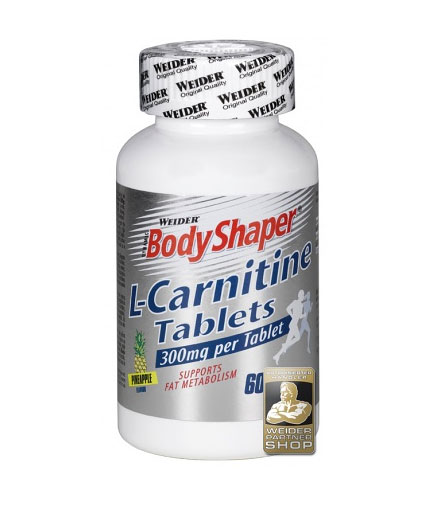 WEIDER L-Carnitine 60 Chew Tabs.