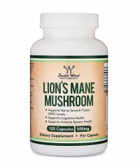 DOUBLE WOOD Lion's Mane Mushroom / 120 Caps