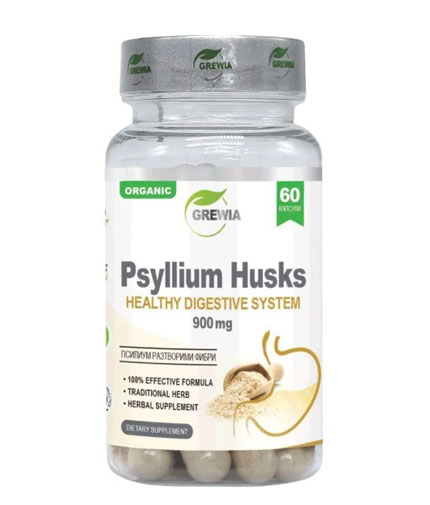 GREWIA Psyllium Husks 900 mg / 60 Caps