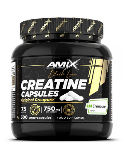 AMIX Black Line Creatine Creapure 750 mg / 300 Vcaps