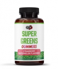 PURE NUTRITION Super Greens / Strawberry Watermelon / 60 Gummies