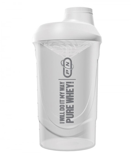 PURE NUTRITION Rainbow Shaker / White Frost / 600 ml