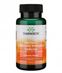 SWANSON High Potency Ultimate Immune Defense with C, D, Zinc & Elderberry / 60 Caps