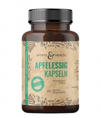 SPORTS & HEALTH Apple Cider Vinegar 500 mg / 210 Caps