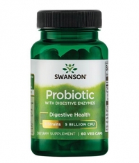 SWANSON Probiotic with Digestive Enzymes 5 Billion Cfu / 60 Vcaps