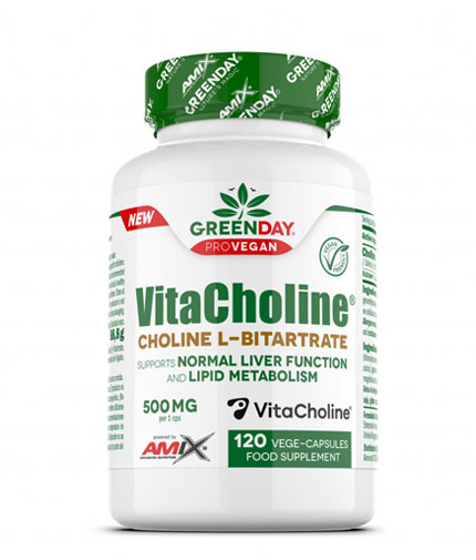 AMIX Choline Bitartrate VitaCholine® 500 mg / 120 Vcaps