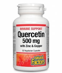 NATURAL FACTORS Quercetin with Zinc & Copper / 60 Vcaps