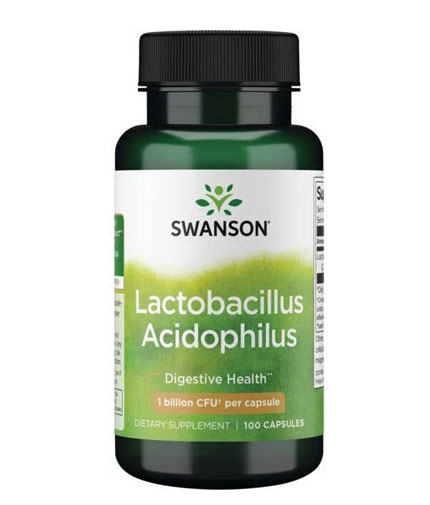 SWANSON Lactobacillus Acidophilus 1 Billion CFU / 100 Caps