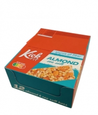 KICKFIT Bar with Almond & Sea Salt Box / 12 x 50 g