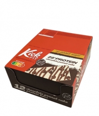 KICKFIT 29% Protein Bar Chocolate Peanut Cake Box / 12 x 50 g