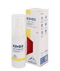 NORDAID Vitamins K2 (20 µg) + D3 (800 IU) Mouth Spray / 30 ml