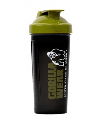 GORILLA WEAR Shaker XXL 1000 ml / Black/Army Green
