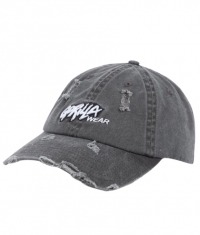 GORILLA WEAR Galway Distressed Cap / Washed Gray