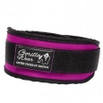 GORILLA WEAR Women's Lifting Belt / Black - Purple / 4 Inches